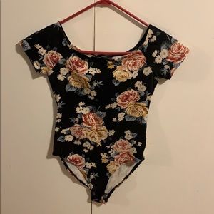 Flower body suit